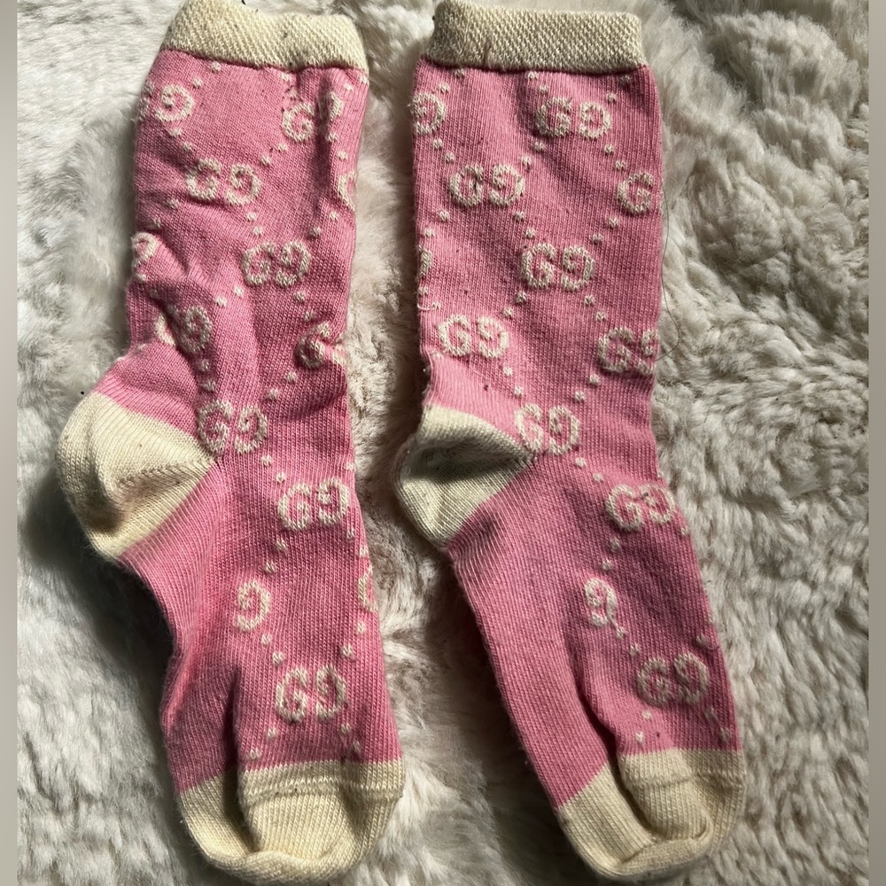 Baby girl authentic Gucci socks. Size 25/27 eu